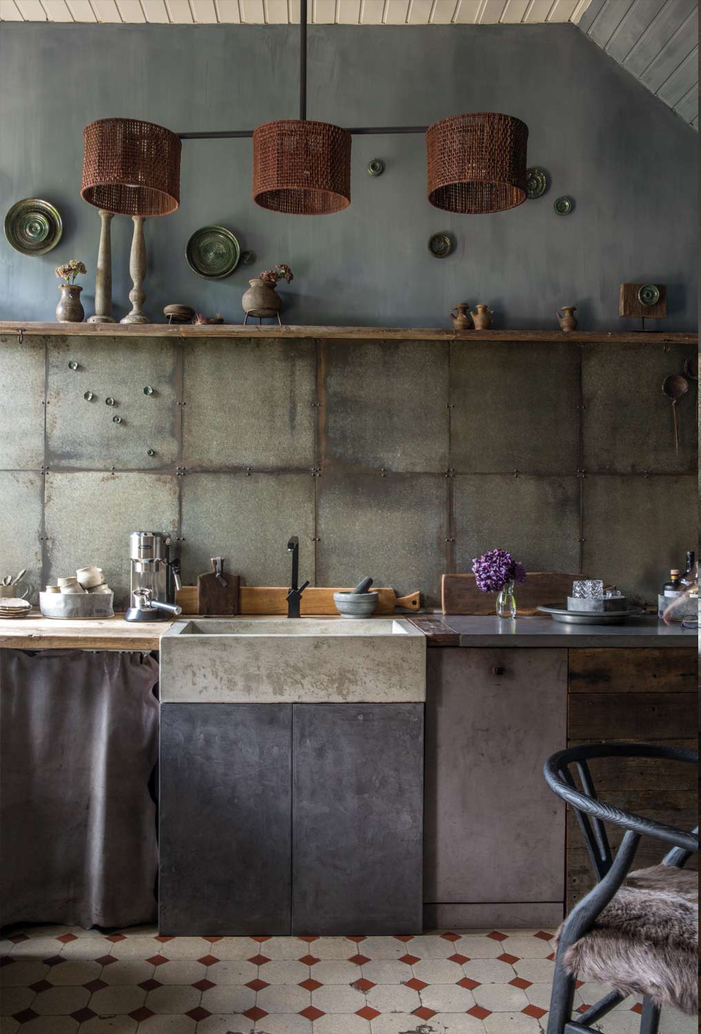 Country house, Landhaus, Interior Design, Interieur, Ausstattung, Living, Wohnen, dark colors, Style, Jeanette´s House close to Cologne