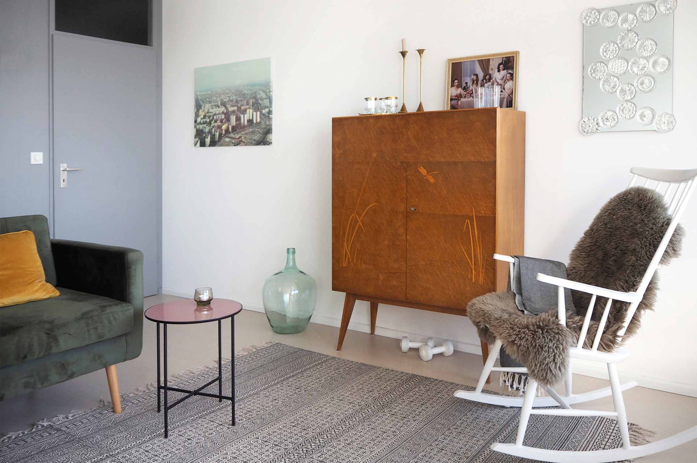 Apartment over the lake, Interieur, Interior Design, Ausstattung, Living, Wohnen, bright colors, Style, lake apartment, cozy home, Single apartment