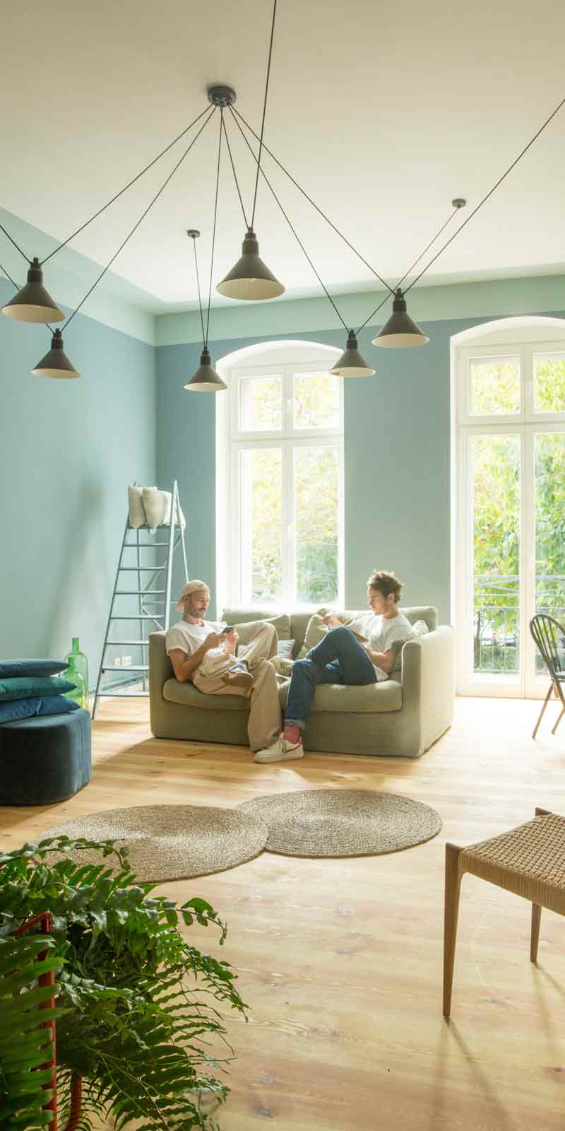 Lukas´and Philip´s Kreuzberg apartment, Interior Design, Interieur, Ausstattung, Living, Wohnen, Style, cozy home, pastel colors, Pastell Farben, Rent location