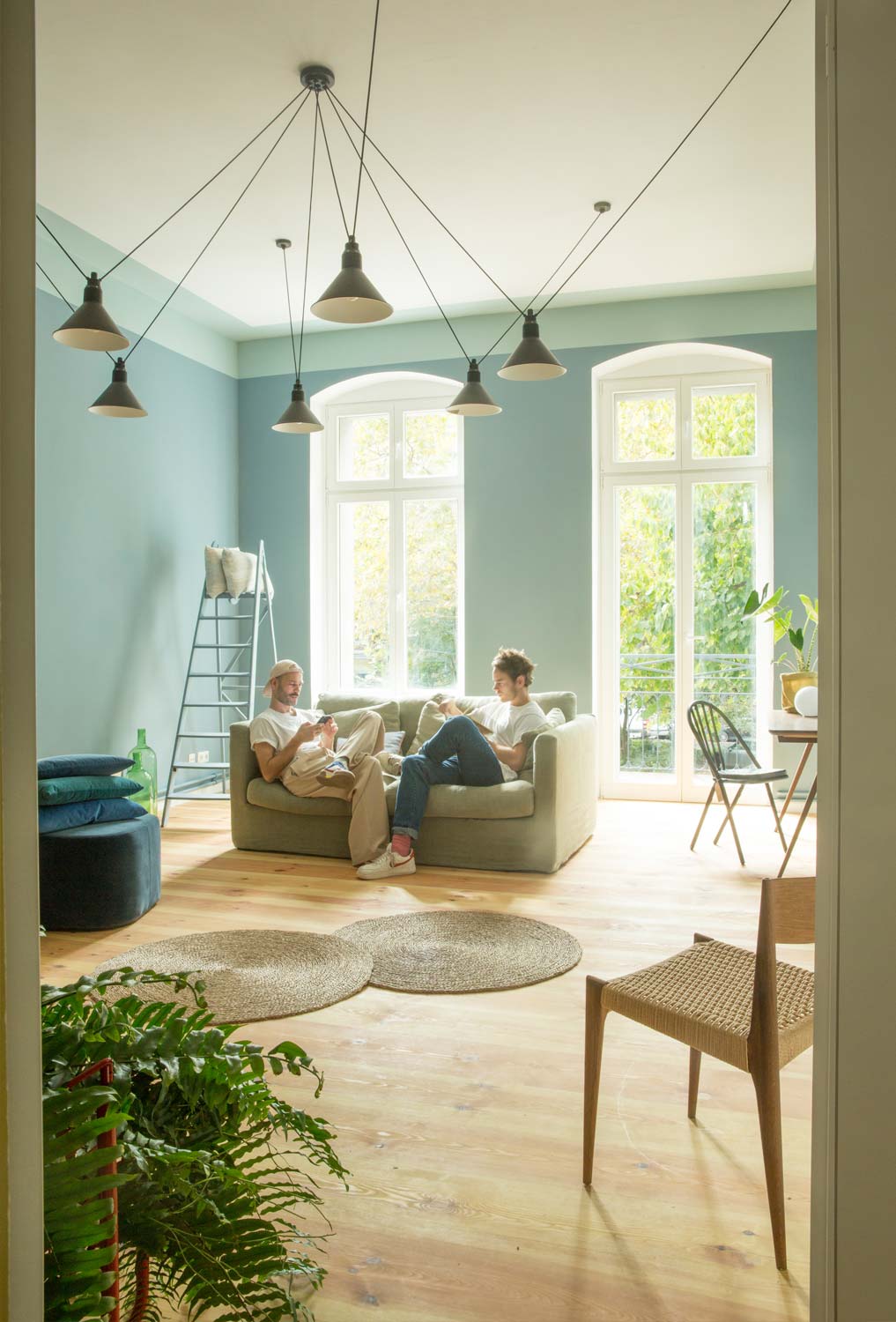 Lukas´and Philip´s Kreuzberg apartment, Interior Design, Interieur, Ausstattung, Living, Wohnen, Style, cozy home, pastel colors, Pastell Farben, Rent location