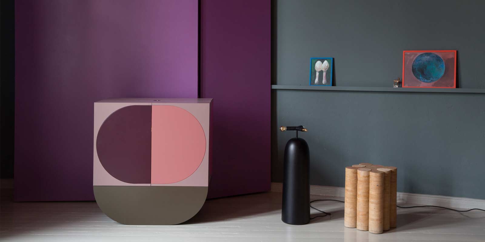 Martin´s Berlin Domicile, apartment, cold colors, cozy home, Interior Design Familienwohnung, Living, Interieur, Ausstattung, Style, Pop Colors, Strong Colors, Starke Farben