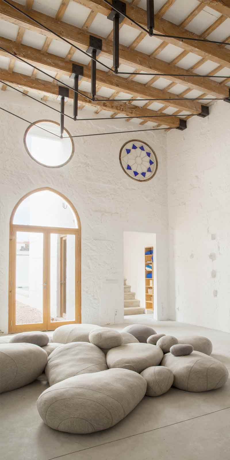 Menorca Work Shop Rental Space, Interior Design, Interieur, Ausstattung, Living, Wohnen, Style, cozy place, mediterranean, mediterran, colors, soft Colors, sanfte Farben