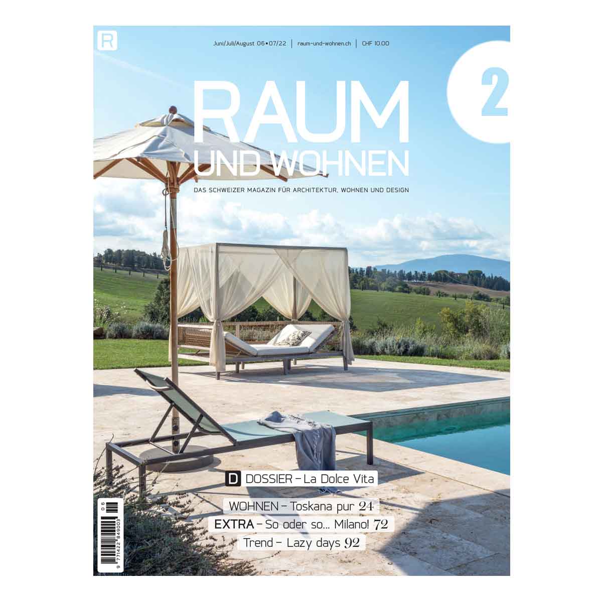 Raum und Wohnen Switzerland  Magazin Wohnen, Interior Design, Architektur, Architecture, Interieur, Wohnen, Living, Zeitschrift, Lifestyle