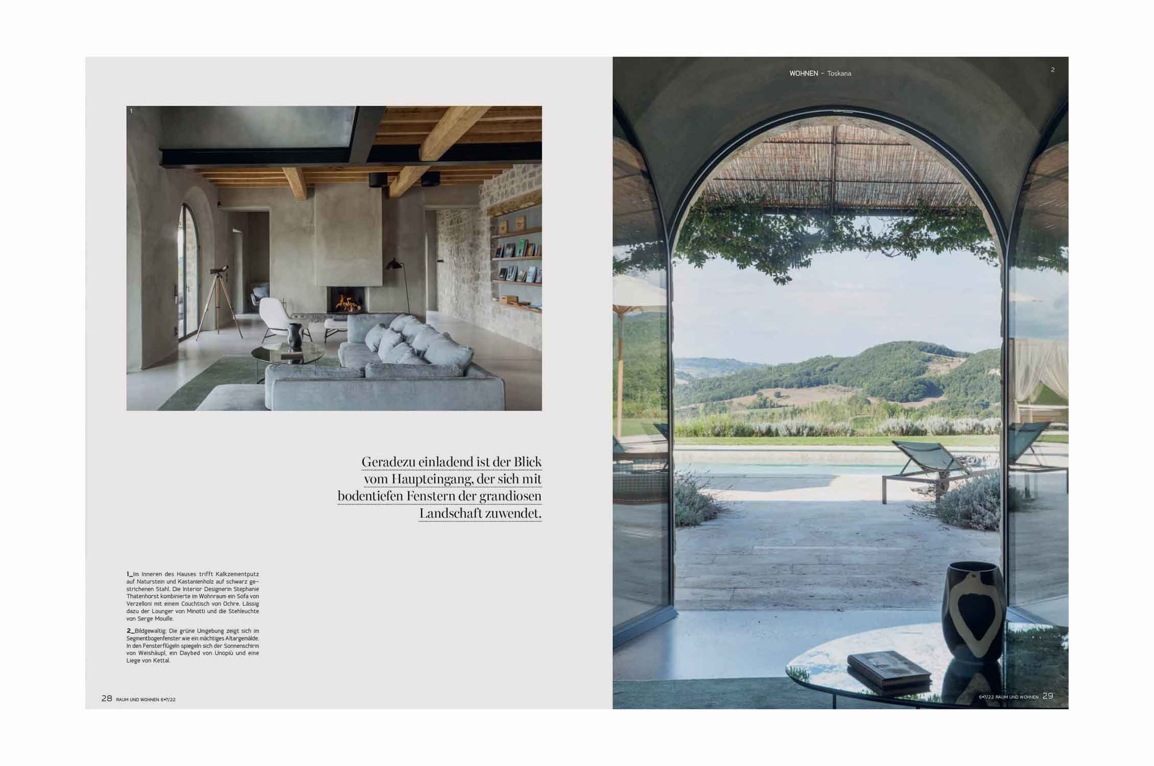 Raum und Wohnen Switzerland  Magazin Wohnen, Interior Design, Architektur, Architecture, Interieur, Wohnen, Living, Zeitschrift, Lifestyle