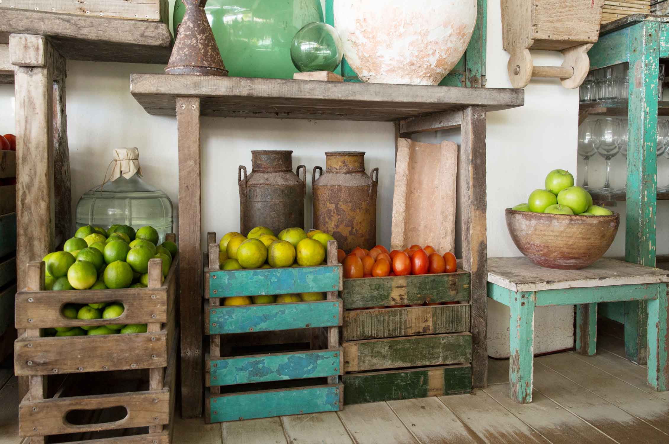 Garden restaurant Tulum, Mexico,  Gardening, Garten, Pflanzen, Plants, Outdoor, Draußen, grün, green, grüner Daumen, green Thumb, fresh food, frische Früchte, Fruits