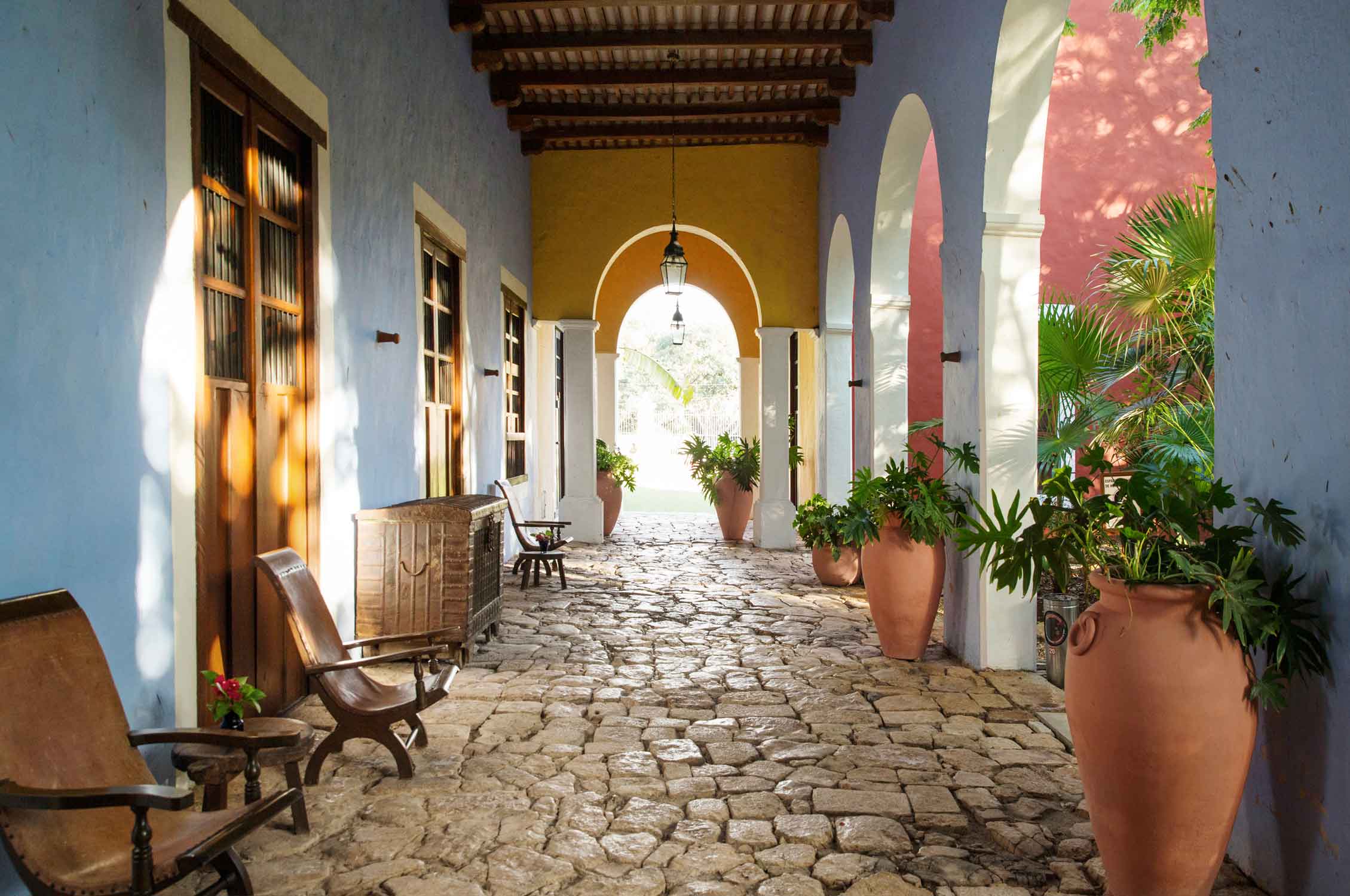 Hacienda in Yucatán, Mexico, Wellness, Spa, Hotel, Gardening, Garten, Pflanzen, Plants, Outdoor, Draußen, grün, green, grüner Daumen, green Thumb, Tradition, Tradition, traditionell, traditional, Natur, nature, natural