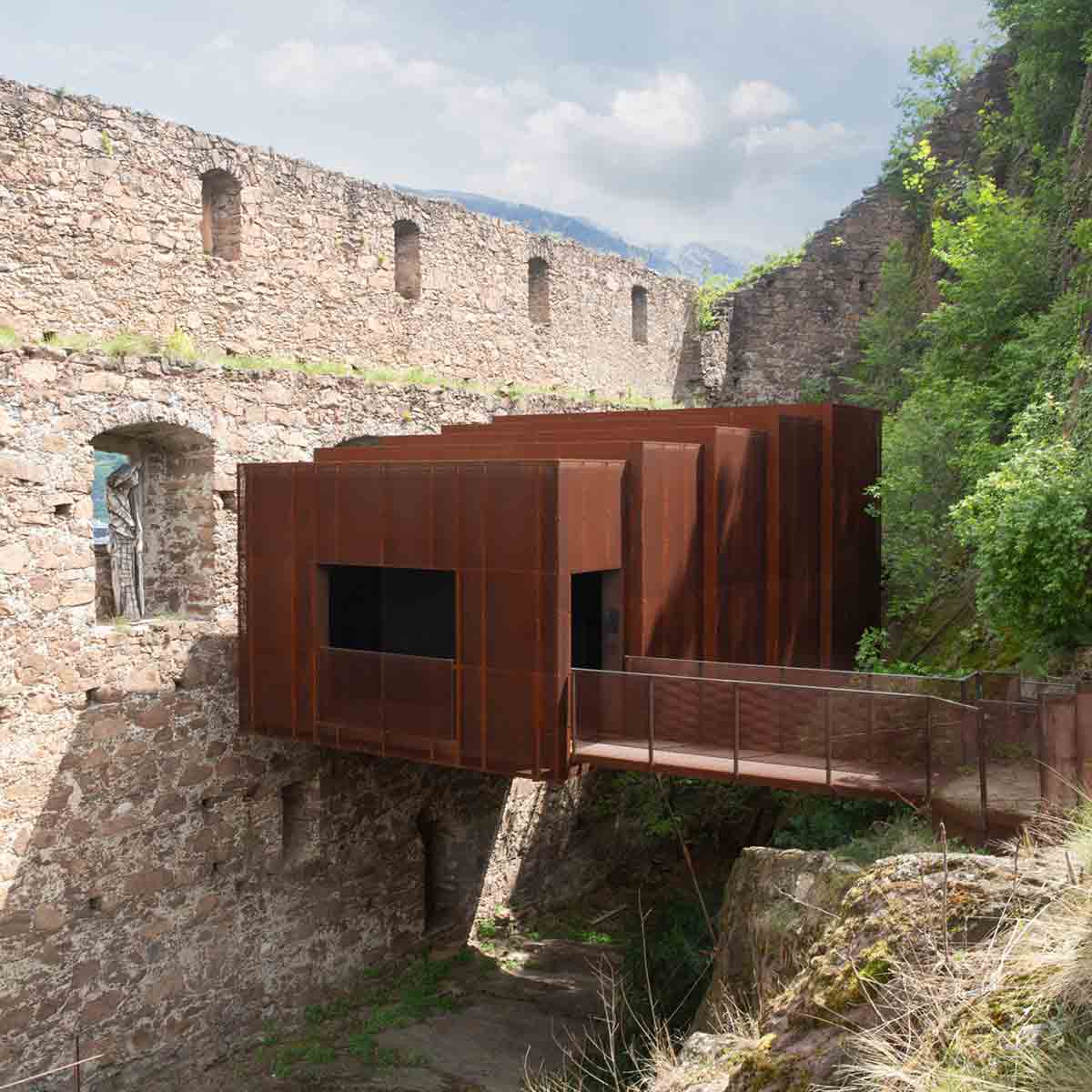 Messner Mountain Museum, Bolzano, Italy, Museum, castle, Schloss, Burg, Reinhold Messner, Magdalena Messner, Firmian, Sigmundskron, Berge, Alpen, Ausstellung, Kunst, Bergsteigen, Hiking
