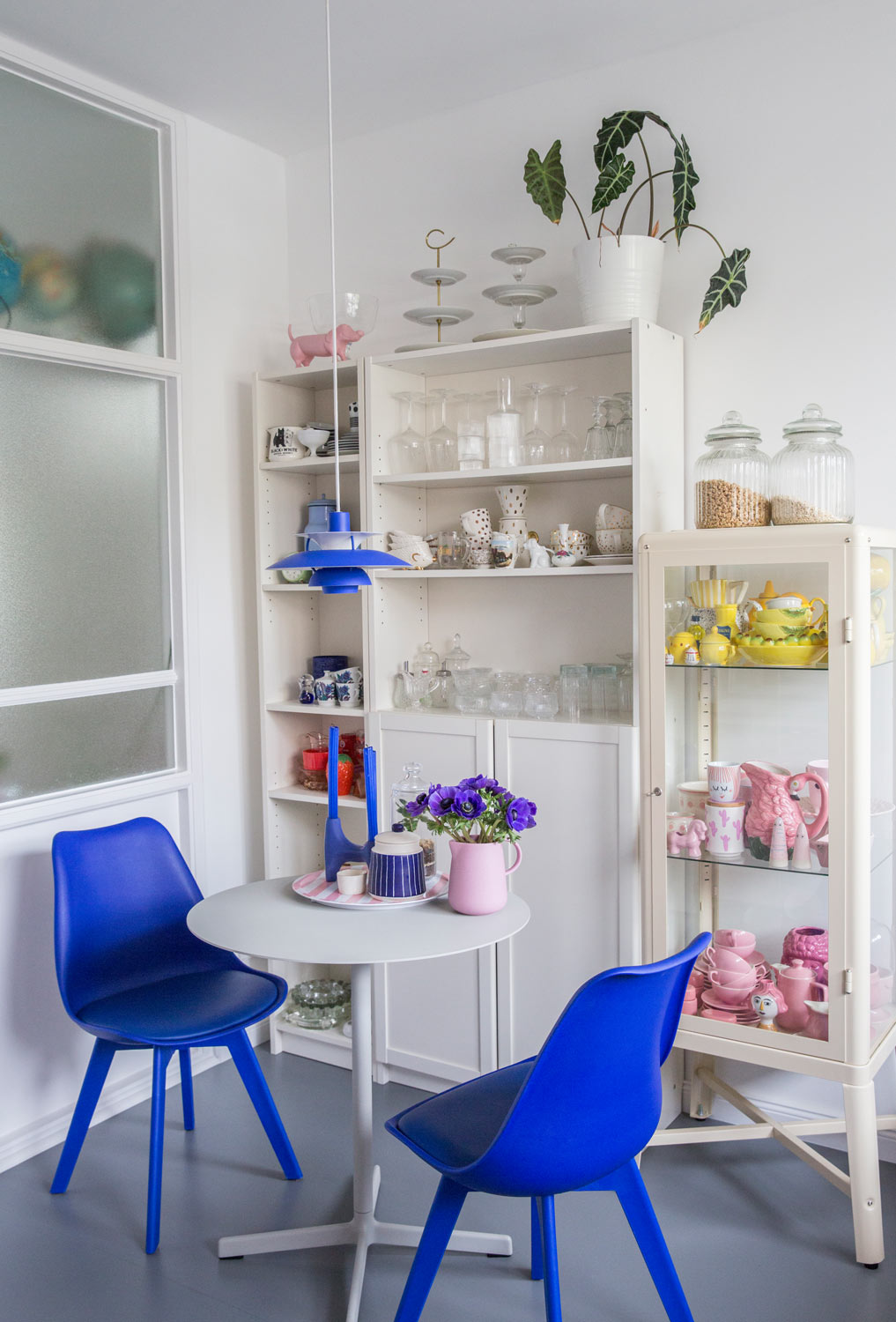 Hansa Quarter apartment, Berlin, Colorsplash, knallige Farben, strong colors, starke Farben, home, living, Wohnung, Zuhause